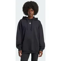 Adidas Essentials Loose Fleece Kapuzenpullover Black / Black 2XS
