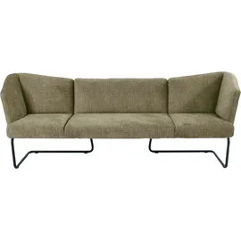 K+W Komfort & Wohnen Polsterbank Mikkado Tube Grün 242 x 88 x 71 cm