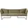 K+W Komfort & Wohnen Polsterbank Mikkado Tube Grün 242 x 88 x 71 cm