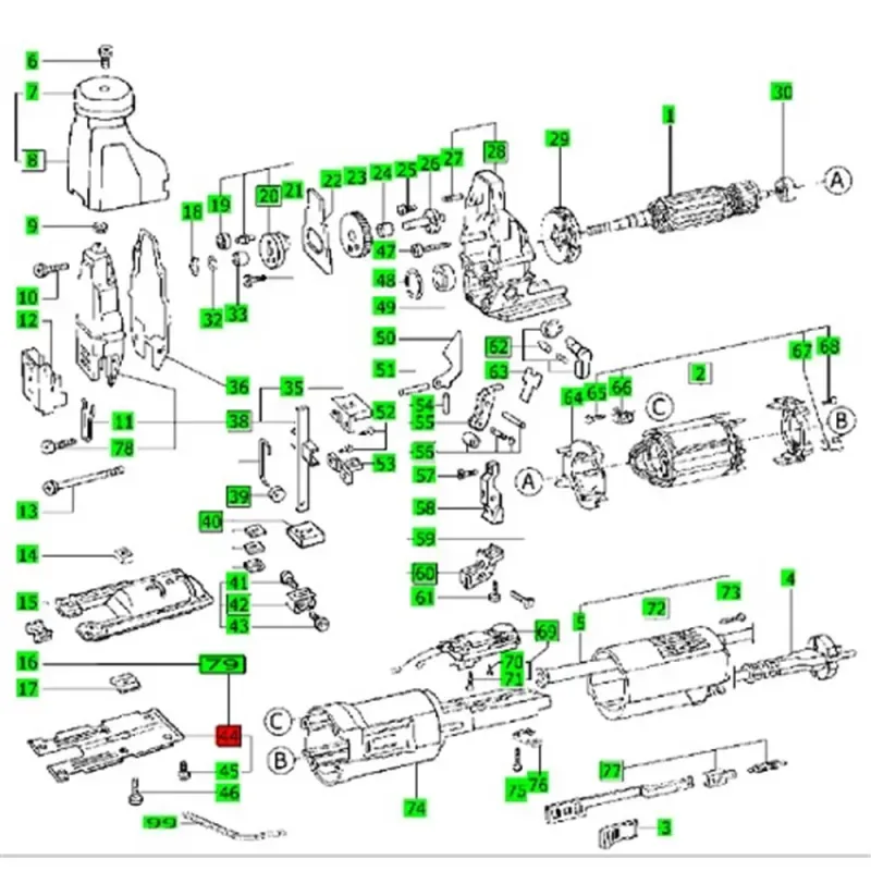 Festool Sohle für PS 2 E