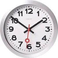 Nextime Wanduhr Station 35,00 cm 3999AR weiß