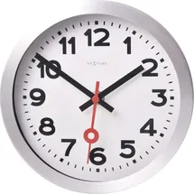 Nextime Wanduhr Station 35,00 cm 3999AR weiß