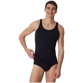 SCHIESSER Unterhemd 1er Pack in Schwarz | Gr.: XXL