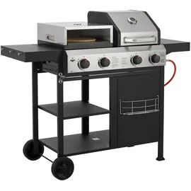 El Fuego Kombigrill 3-in-1 Boston schwarz