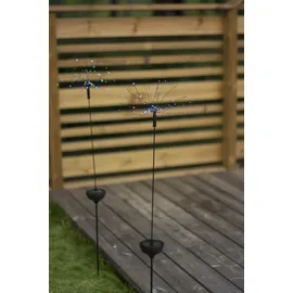 Star Trading 480-54 LED Solar Gartenstecker 90 LEDs bunt Solarstab 26x100cm