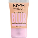 NYX Professional Makeup Bare With Me Blur Tint Foundation 05 vanilla 30 ml