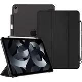 Fintie Hülle für iPad Air 11 Zoll M3 2025/M2 2024, iPad Air 5 2022/4 Generation 10,9 Zoll Schwarz