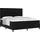 vidaXL Boxspringbett 180 x 200 cm Schwarz
