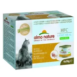 Almo nature HFC Natural Light Meal 4x50 g Hühnerbrust