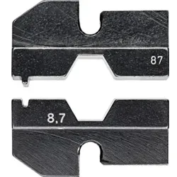 KNIPEX 97 49 87 Crimpeinsatz für FSMA-, ST- und MIC-Stecker für Lichtwellenleiter