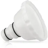 LUYANFX Skimmer Adapter für Poolsauger 1 Stück Pool Skimmer Adapter Summer Waves für Poolabflüsse