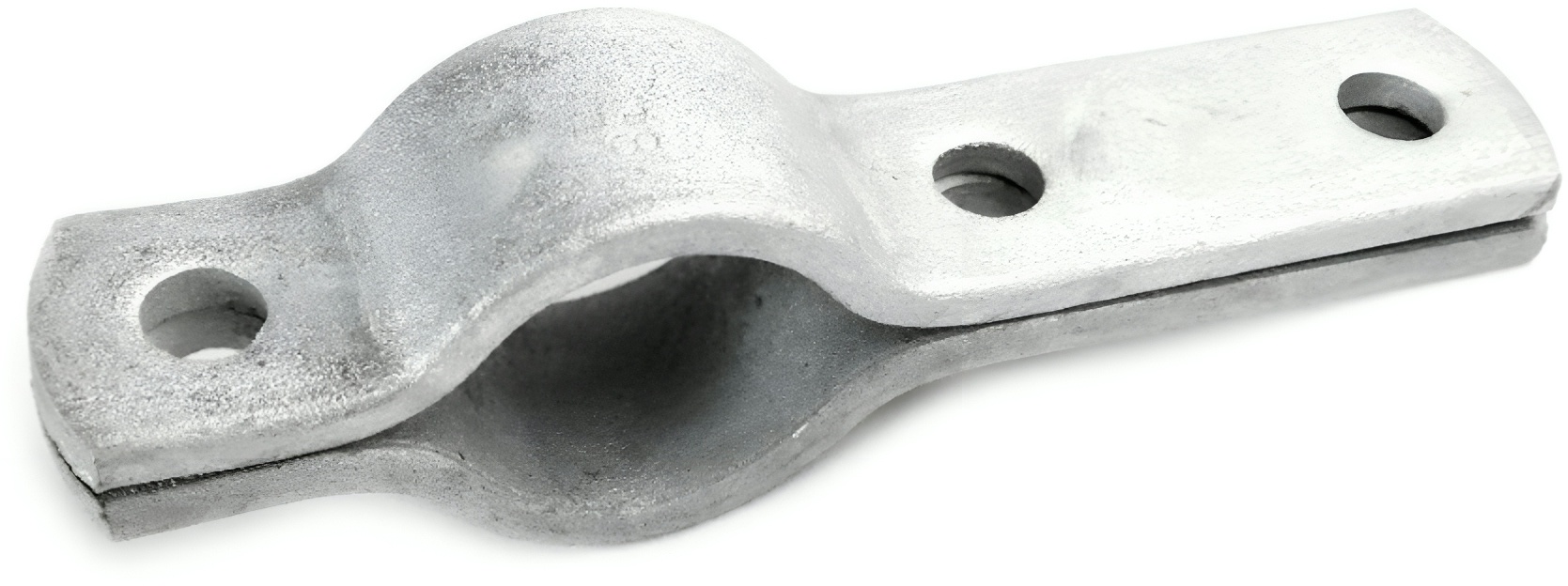 Rohrschelle verzinkt nach DIN 3567 Form B, Klemmbereich:16-20 mm