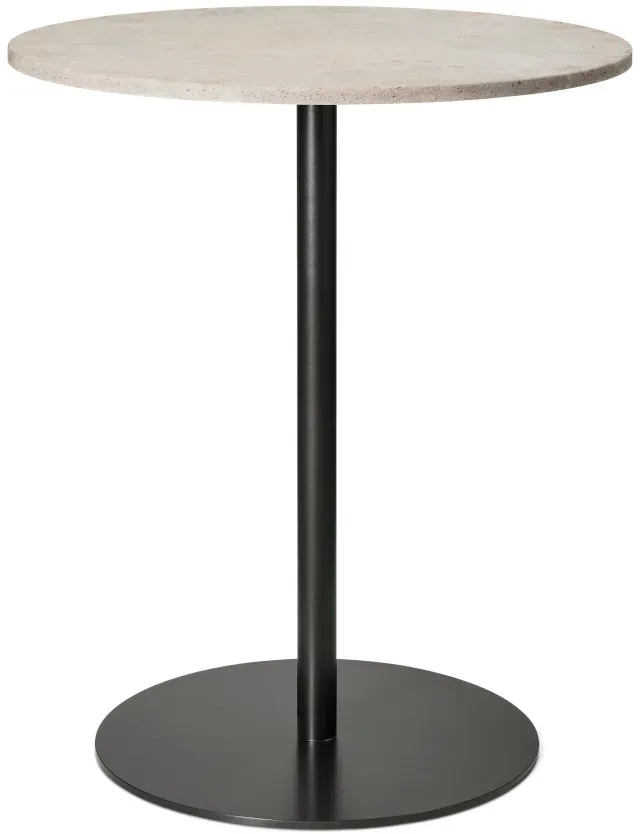 Mater Mater Cafe Tisch, Ø 60 cm, wood waste grey