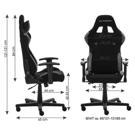 MCA Furniture L 5.2 Formula Gaming-Stuhl Schwarz/Grau