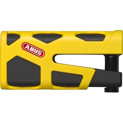 Abus Bremsscheibenschloss 77 Granit Sledg web yellow verschiedenschließend