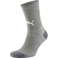 Puma Teamliga Training Socks medium gray heather-puma white (51) 2