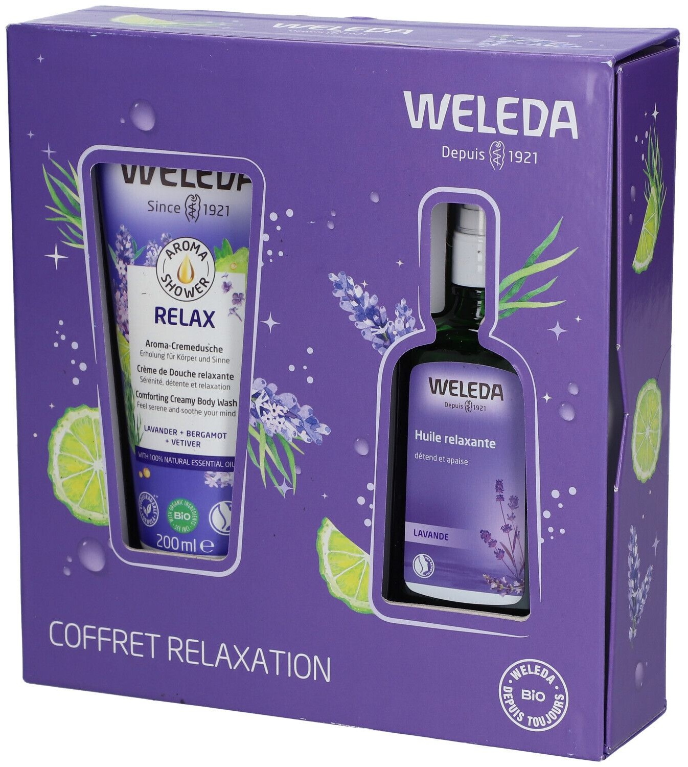 WELEDA Coffret relaxation 300 ml emballage(s) combi