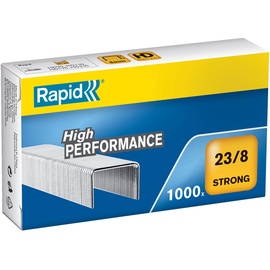 Rapid Heftklammern (23/8 mm, Strong, verzinkt, 1000 Stück