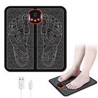 Neu Fussmassagegerät EMS Fußmassagegerät EMS Fussmassagegerät Elektrisches USB mit 8 Modi & 19 Einstellbare Frequenzen für die Durchblutung Muskelschmerzen Linderung