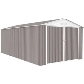 Habitat et Jardin Metallgarage Nevada mit Flügeltür - 18,56 m2