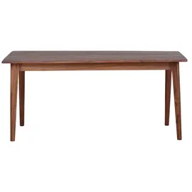 MiaMöbel Esstisch Tamesi 140x80 cm Massivholz Teak