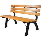 LINDER EXCLUSIV Parkbank 120 x 70 x 70 cm Natur hell