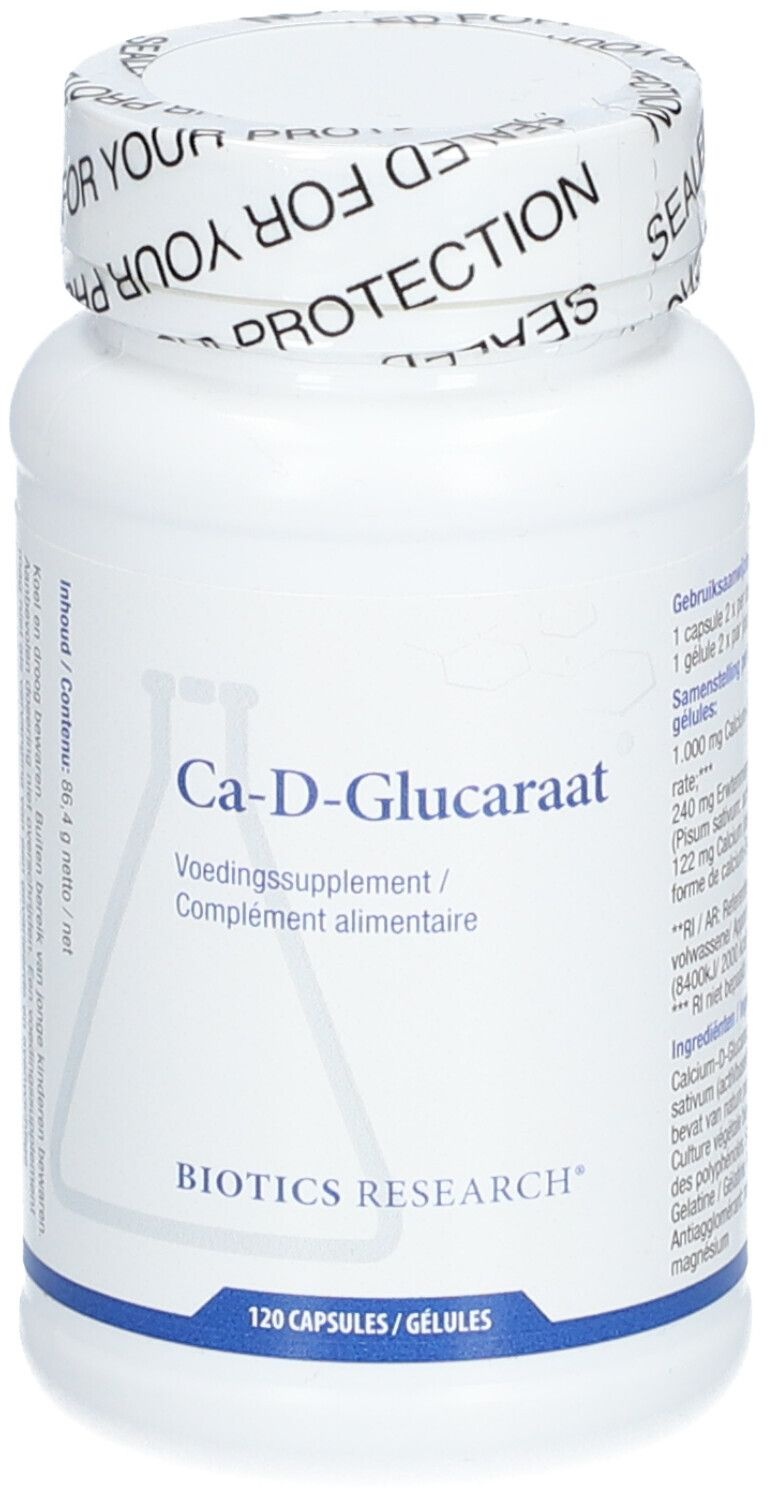 Biotics Research® Ca-D-Glucarate 120 pc(s) capsule(s)