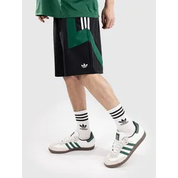 adidas Skateboarding Football Shorts black / drkgrn / white Gr. XL