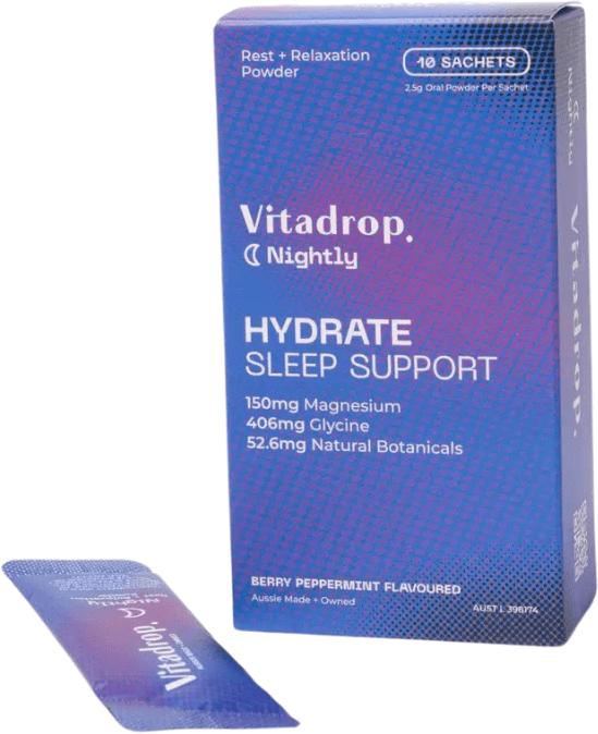 Vitadrop.  Nightly Sleep Support Powder (10 pc)