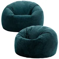 I.C.O.N. Icon Kingston Sitzsack Cord, Entenblau - 2 Jahre
