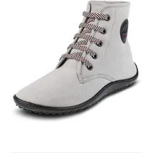 Leguano Chester light hellgrau Barfußschuhe- Gr. 47