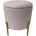 Hocker mit Stauraum 40 cm Rosa
