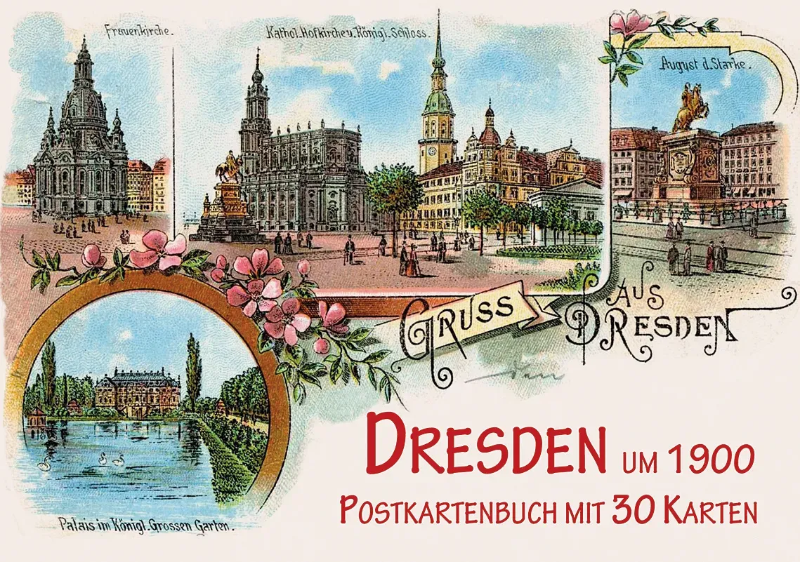 Dresden Um 1900  Postkartenbuch - Michael Imhof  Kartoniert (TB)