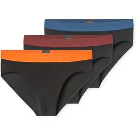 SCHIESSER Slip schwarz M 3er Pack