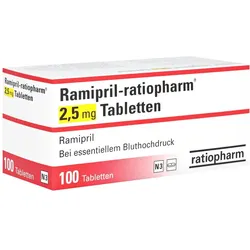 Ramipril-ratiopharm 2,5 mg Tabletten 100 St