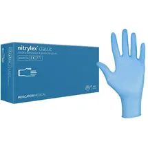 Mercator MERC RD30019003 - Einmalhandschuhe, Nitril, Gr. M, 100 Stück