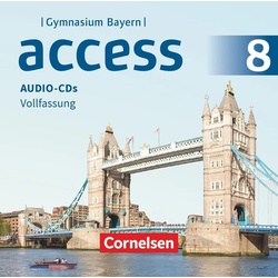 Cornelsen Verlag Hörspiel-CD Access – Bayern 2017 – 8. Jahrgangsstufe, Audio-CDs