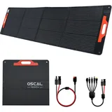 Oscal Pm200 Pro 200 W Faltbares Tragbares Solarpanel, 23 % Monokristalline Zellen, Etfe Ip67, Mc4 5-in-1 Für Wohnmobile