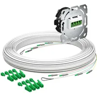 Kaiser 4250088 Teilnehmeranschluss Gf-TA E3S Connect®, Unterputz, 4xF, LC/APC
