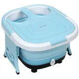 KOMFOTTEU Fußbad, von 36 bis 48°C, 10-60 Min. Timer blau