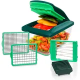 Genius Gemüseschneider Nicer Dicer Chef S Premium, 7-telig grün