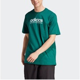 adidas Herren Shirt All SZN Graphic, CGREEN, XL