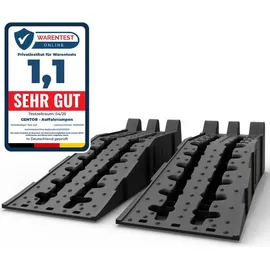 GENTOR WERKTHOR Auffahrrampen [2er Set] - für PKW bis 5t - Hochbelastbare Rampe Auto Wohnmobil,