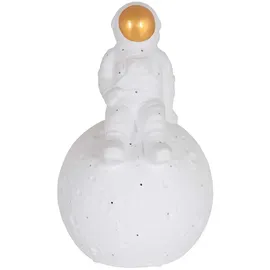 Steinhauer Tischlampe Tischleuchte Beistelllampe Kugelleuchte im Monddesign Astronaut