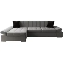 Mirjan24 Ecksofa Malwi, mit Schlaffunktion und Bettkasten, mit Regulierbare Armlehnen, L-Form 278x161 cm, Wohnzimmer, Sofas & Couches, Wohnlandschaften, Ecksofas