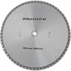 BAMATO 700mm HM-Sägeblatt für HOS-700 und HOS-750