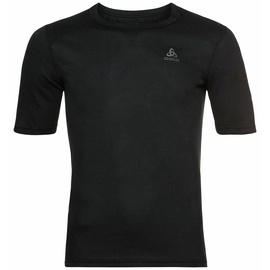 Odlo Herren T-Shirt Active Warm Eco Crew Neck schwarz | L