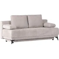 GUTMANN FACTORY Schlafsofa GUTMANN FACTORY, beige, B:195cm H:77cm T:100cm, 100% Polyester, Sofas, Schlafsofa