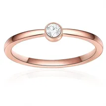 Eastside NY Rosévergold. Ring mit Edelstein | Gr.: 58