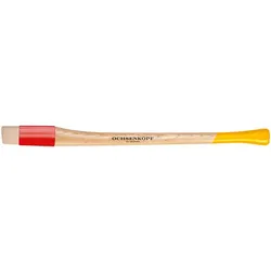 Gedore Ochsenkopf OX E-630 H-2750, Handwerkzeug-Griff, Holz, Rot, Holz, Gelb